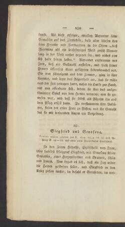 532. Siegfried und Genofeva.