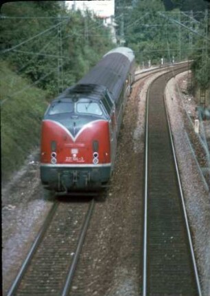 Gäubahn Stuttgart Nord Lok 221 104 DC 481 S-ZH