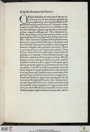 Vita Sallustii