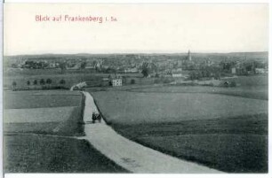Frankenberg. Blick auf Frankenberg