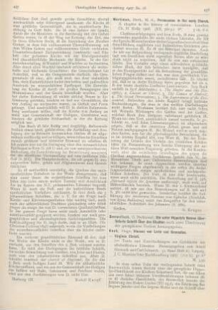 458 [Rezension] Workman, Herb., Persecusion in the early Church