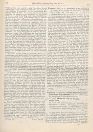 458 [Rezension] Workman, Herb., Persecusion in the early Church