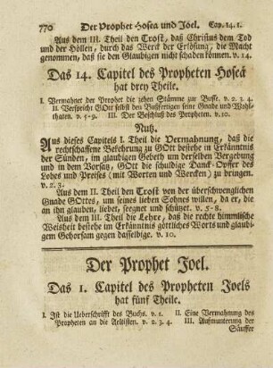 Der Prophet Joel