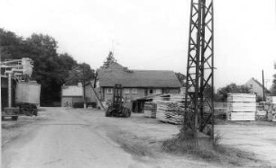 Neschwitz. Ehem. Mühle, jetzt Sägewerk