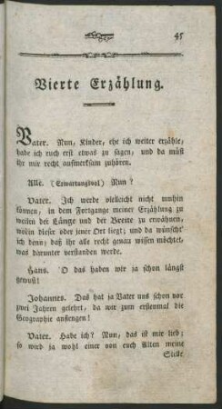 Vierte Erzählung
