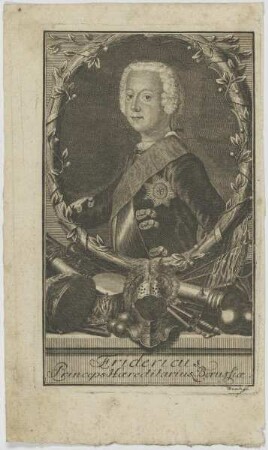 Bildnis des Fridericus Princeps Haereditarius Borussiae