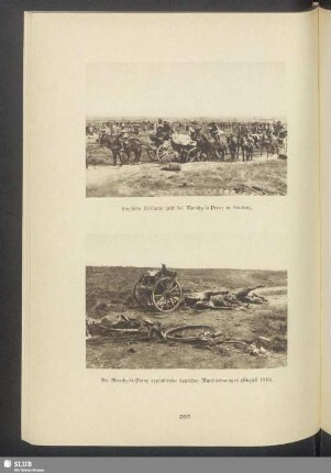 Bei Monchy-le-Preux explodierter deutscher Munitionswagen (August 1918)