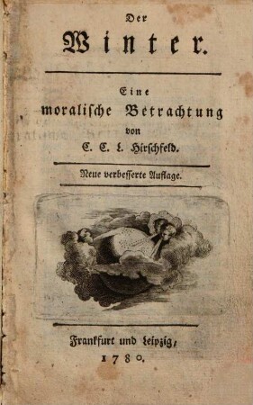 Der Winter : Eine moralische Betrachtung