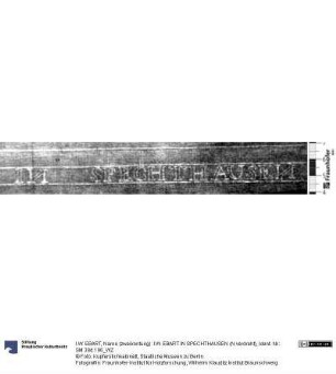 Name (zweikonturig): I.W. EBART IN SPECHTHAUSEN (N verdreht)