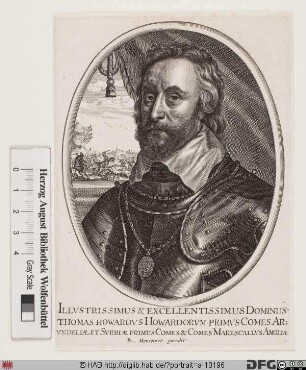 Bildnis Thomas Howard, 2. Earl of Arundel (1604 Earl of Surrey, 1644 1. Earl of Norfolk)