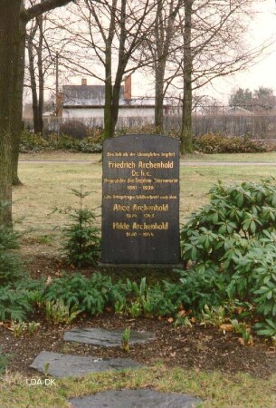 Grabmal Friedrich Archenhold; Berlin, Lichtenberg