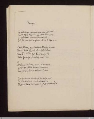 Prologue