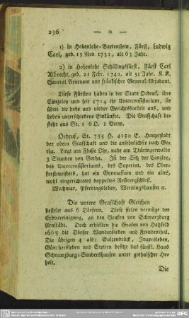 Die untere Grafschaft Gleichen