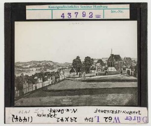 Albrecht Dürer: Johannisfriedhof, 1494. Bremen