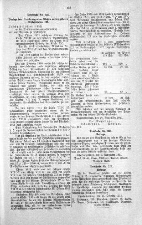 No. 23 (315-332) (325,326,327), 06. Dezember 1911