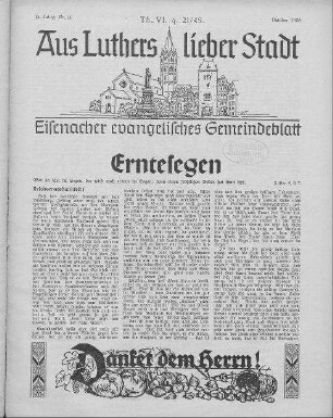 Erntesegen Kühn