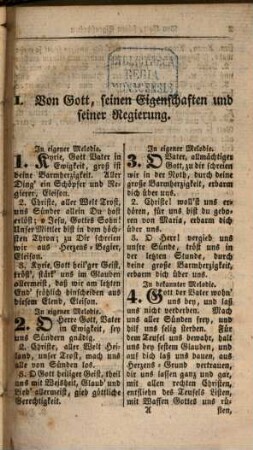 Weimarisches Gesangbuch : Nebst einem Anhang, enthaltend Einige Gebete zur öffentlichen und häuslichen Andacht