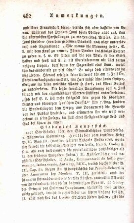 Siebentes Hauptstück.