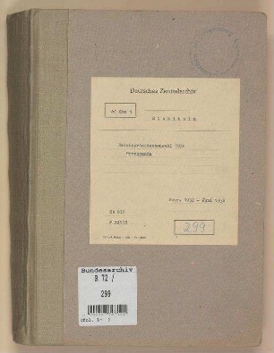 Reichspräsidentenwahl 1932: Bd. 5