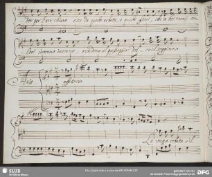 Aria: La vaga erbetta e il fior