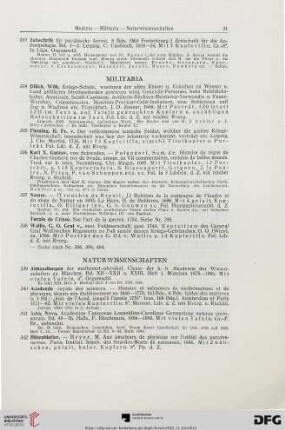 Naturwissenschaften (Nr. 339-379)