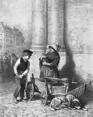 Berlin, Händler, Obsthändlerin