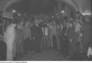 Dresden, Sächsischer Bergsteigerchor "Kurt Schlosser" Dresden, Auftritt im Ratskeller, 1984