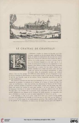 11: Le Château de Chantilly, [1]
