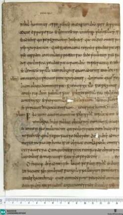 Fragment - Cod. Aug. Fr. 3