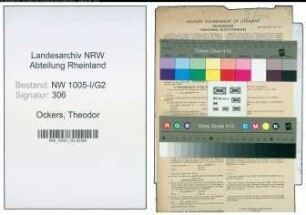 Entnazifizierung Theodor Ockers , geb. 08.10.1900 (Arbeiter)