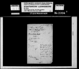 Medizinalvisitation von 1853