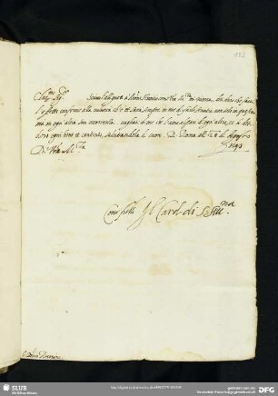 Briefe des Cardinale di S. Sev[eri]na [mutmaßlich Giulio Antonio Santorio (1532-1602)]