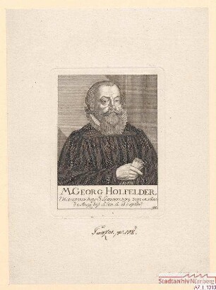 Georg Holfelder, Diakon bei St. Lorenz