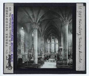 Nürnberg, Frauenkirche : Innenansicht, Blick nach O