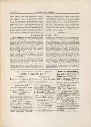 Deutsches Maler-Journal : Plafonds, Vestibule, Treppenhäuser, Wanddecorationen, Sgraffitten, Holz- und Marmor-Malerei, Blumen, Alphabete, Schilder, Embleme, Plakate etc. ; für den praktischen Gebrauch der Zimmer- & Decorationsmaler, Lakierer, Architekten, Zeichenschulen etc.. 8. [1884], H. 1 - 4
