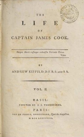 The life of captain James Cook, 2