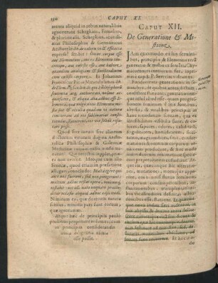 Caput XII. De Generatione & Mistione
