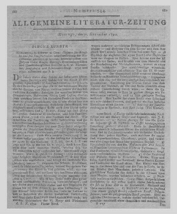 Das Blatt für Schulen, das ist Sammlung aller Kenntnisse, die jeder Mensch haben und wozu der Grund in Schulen gelegt werden muß : eine Wochenschrift. - Brauschweig : Schulbuchhandlung Bd. 1. - 1792