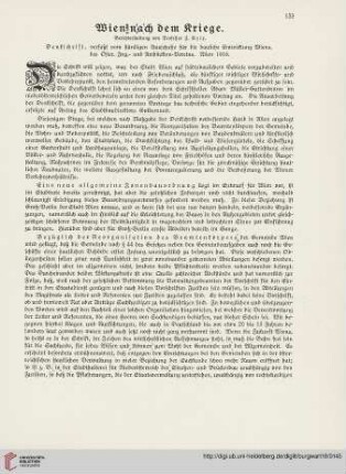 18: Wien nach dem Kriege