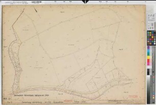 Siedlinghausen (Winterberg), Flurbereinigung Siedlinghausen, Bl. 20 Zuteilungskarte Winterberg Flur 5
