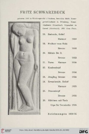 Fritz Schwarzbeck (Nr. 18-26)