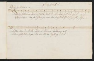 Ruhig schlumm're; F-Dur, Basso I