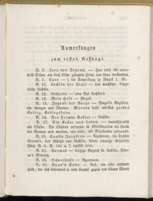 Anmerkungen zum ersten Gesange.