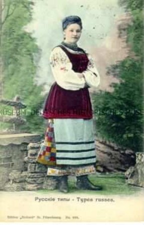 Russin in Volkstracht