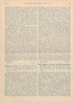 356-357 [Rezension] Walter, Ferdinand, Seine Lantagspredigten und sein Lebenslauf. Nach Briefen und Aufzeichnungen