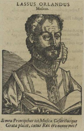 Bildnis des Lassus Orlandus
