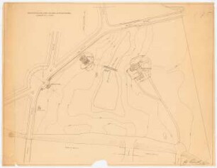 Friedhof Heerstraße, Berlin: Lageplan 1:1000