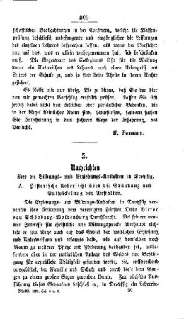 Nachrichten über die Bildungs- und Erziehungs-Anstalten in Droyssig