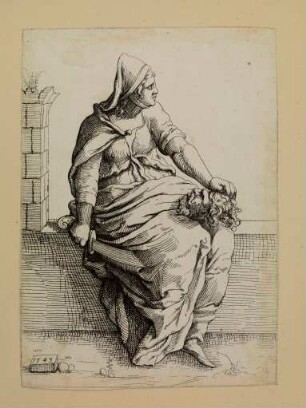 Judith mit dem Haupte des Holofernes