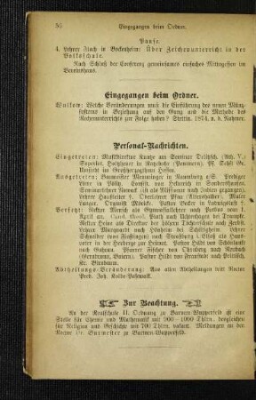 Eingegangen beim Ordner